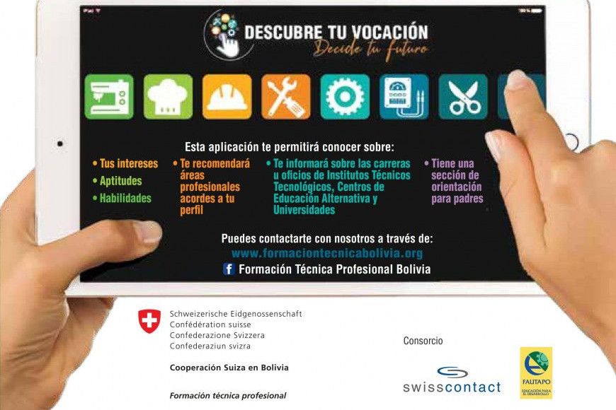 The First Bolivian App To Help Young People Identify Their Career Paths News Site ( adica , daca vei prezenta argumente in favoarea sau impotriva celor afirmate in citat ).respectati algoritmul pentru. career paths